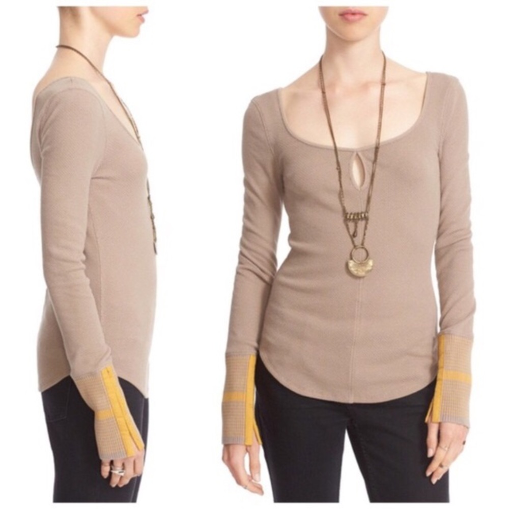 Free People Henley Thermal